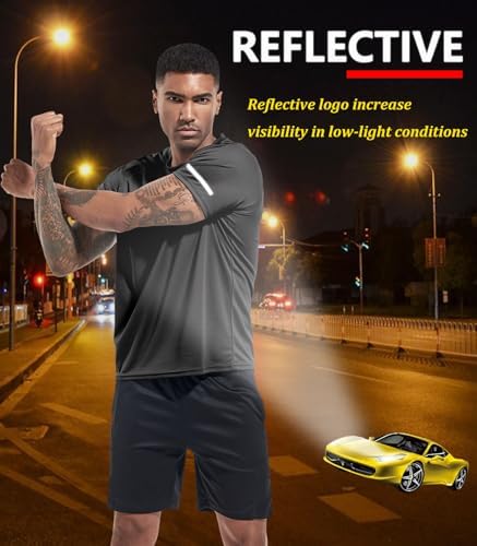Boyzn 1, 3, 5 or 7 Pack Men's Workout Running Shirts, Dry Fit Moisture Wicking T-Shirt, Gym Athletic Short Sleeve Tee Shirts - Image 5