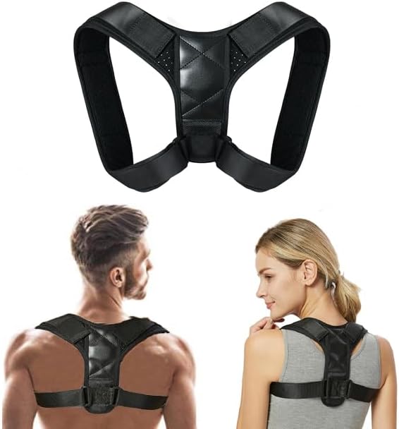 Posture Corrector for Men and Women Adjustable Back Brace for Spine Alignment, Shoulder and Clavicle Support, Breathable Back Straightener for Upper & Lower Back Pain Relief - Image 2