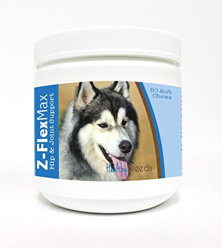 Healthy Breeds Siberian Husky Z-Flex Max Hip and Joint Soft Chews 50 Count by HealthyBreeds