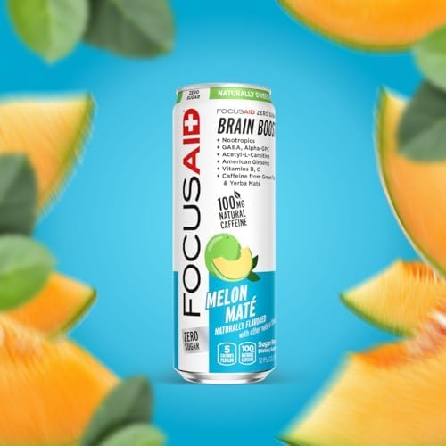 LIFEAID Zero Sugar Energy Blend Nootropics Green Tea, 100mg Natural Caffeine, FOCUSAID, 12 Fl Oz (Pack of 12) - Image 7
