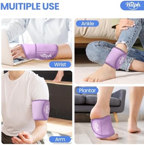 Hilph Wrist Ice Pack Wrap, Carpal Tunnel Relief Wrist Brace with Gel Pack - Image 5