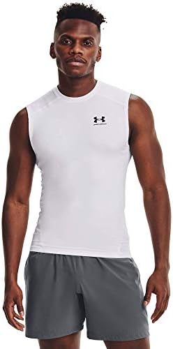 Under Armour Men's HeatGear Compression Sleeveless T-Shirt by UnderArmour