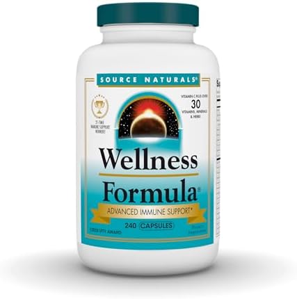 Source Naturals Wellness Formula, Advanced Immune Support - 240 Capsules by SourceNaturals