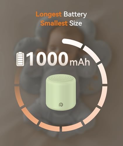 Dreamegg Sound Machine for Sleep, 1000mAh Battery, Travel Sleep, Green - Image 3