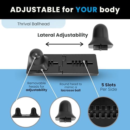 Thrival Ballhead, Adjustable Psoas Muscle Release Tool, Carbon Black - Image 3