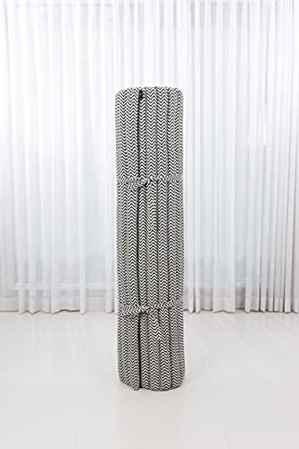 Leewadee Extra Wide Thai Roll Mat 75 x 57 inches Kapok Firm - Image 4