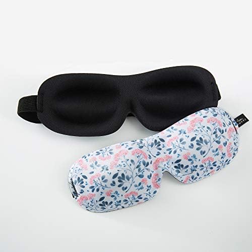 Bucky 40 Blinks No Pressure Printed Eye Mask for Travel & Sleep, Pink Arabella, One Size - Image 2