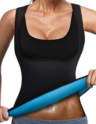 NonEcho Women Neoprene Sweat Vest for Women Sauna Suit Hot Sweat Waist Trainer Vest Slimming Body Shaper by NonEcho