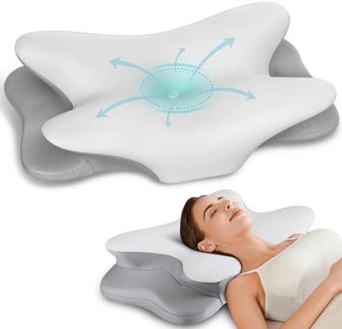 Cervical Pillow for Neck Pain Relief - Ergonomic Neck Pillow for Sleeping by Unknown