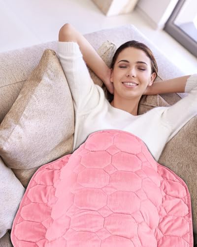 Topblan Weighted Lap Blanket Pad 7lbs for Adults, 29 x 24 Small for Travel - Image 6