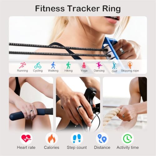 Smart Ring for Women Men, Sleep Activity Health Tracking Ring - Image 5