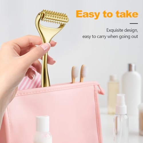 Running man Acupuncture Roller-Skin Care Face Massager, Face Acupressure Roller-Deep Tissue Massage Tool for Face, Massage Roller-Muscle Pain Relief and Musle Relaxation,Mothers Day Gifts for Mom - Image 6