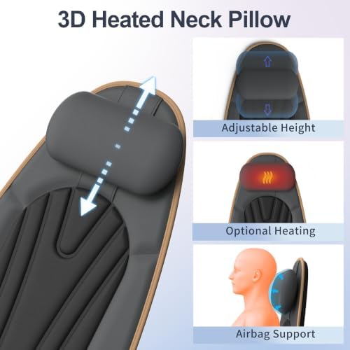 SLOTHMORE Back Massager for Chair, Vibration Massage Chair Pad - Image 3