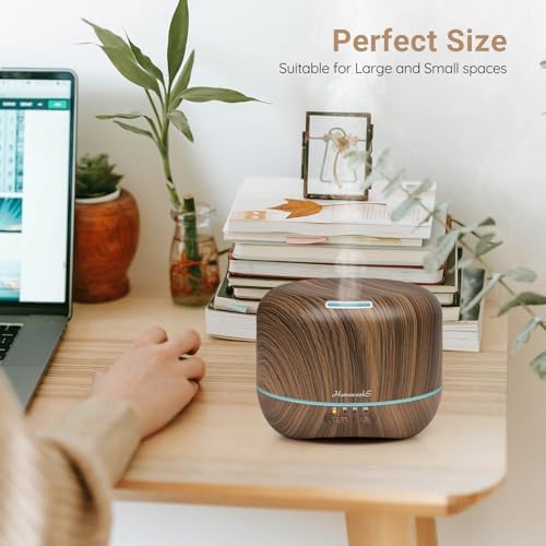Homeweeks Essential Oil Diffuser for Room Aromatherapy Scent Diffuser - Image 7