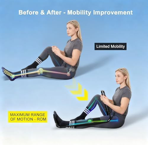 Knee Extension Device, Hamstring Leg Stretcher for Lower Body Flexibility, Improves Range of Motion - Image 2