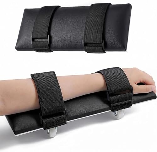 Desktop Rehab Skateboard, Arm Rehabilitation Exercise Assisting Equipment 360° Roating Wheels Rehabilitation Trainer for Stroke Hemiplegia Nerve Injury by HangingFileFolders