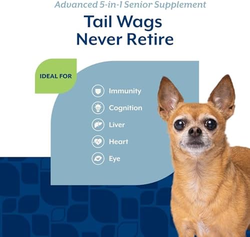 NaturVet Senior Advanced 5-in-1 Support Dog Supplement - 120 Ct - Image 4