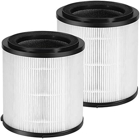 KJ150F-C02 True HEPA Replacement Filter for SilverOnyx 5-Speed Air Purifier (Large Room500 sq ft) for Pets, Smoke and Dust by isinlive
