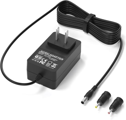 15V Massage Gun Charger for Theragun Mini,Theragun Prime AC Power Cord Adapter Model BR-GUN-002, Mini-PKG-US HXD302-1501500CN/ZZ HXD302-1501500US Charger Replacement by VHBW