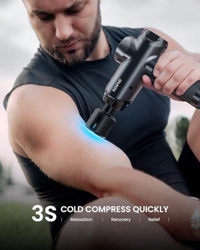 RENPHO Power+ Thermacool Deluxe Massage Gun with Heat and Cold - Image 4