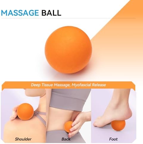 5 in 1 Foam Roller Set, High Density Patented Exercise Roller - Image 5