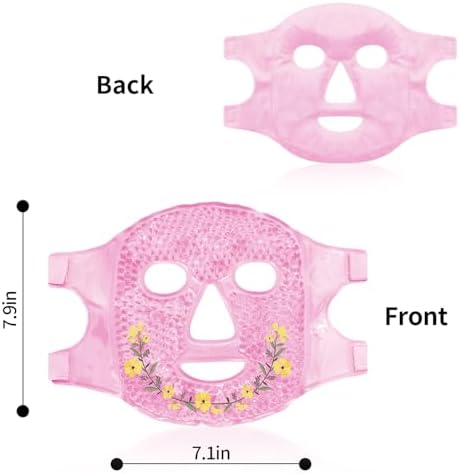 Cold Face Eye Masks Ice Face Mask Hot Cold Compress - Image 4
