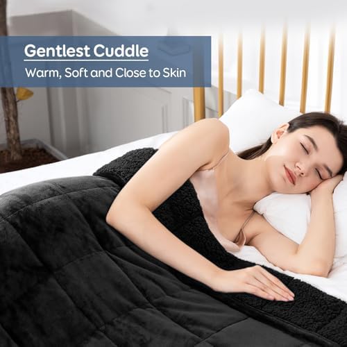 Sivio Weighted Blanket for Adult, King Size 25 lbs 80 x 87 Inches - Image 4
