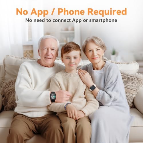 Pedometer Watch, No App No Phone Required, Senior Friendly, Step Counter - Image 2