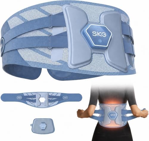 SKG FSA Lower Back Massager for Strain Relief QS300 Lumbar Massager by SKG