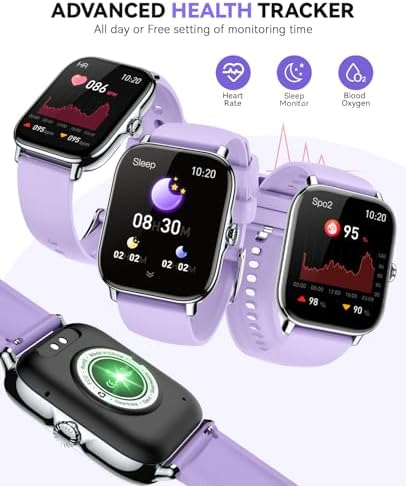 Smart Watch for Women Men- Answer/Make Call, 2025 IP68 Waterproof Fitness Step Sleep Tracker Watch with Monitor Activity Counter Smartwatch for Andriod iPhone iOS Samsung Compatible - Image 4