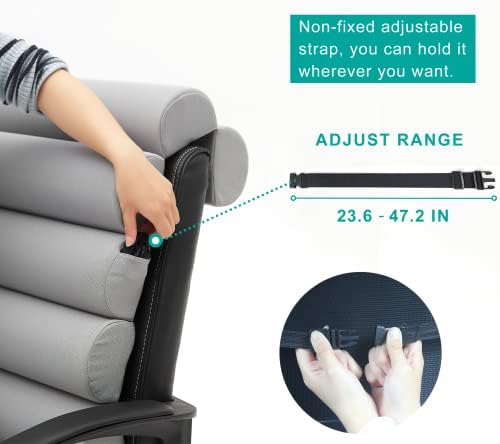 Ergonomic Lumbar Support Pillow for Office Chair,Adjustable Back Cushion - Image 6
