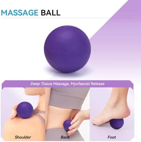 5 in 1 Foam Roller Set, High Density Patented Exercise Roller - Image 5