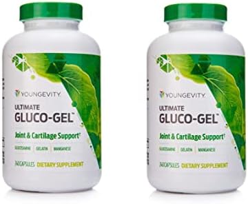 Youngevity Ultimate Gluco-Gel Bone and Joint Support, 240 Capsules, 2-Pack by Youngevity