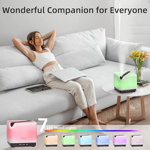 ASAKUKI Essential Oil Diffuser for Home Large 700 ml Humidifier - Image 3