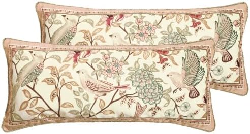 patdrea Designer Velvet Throw Pillow Cover,Set of 2,12"x28"-Kulom A by patdrea