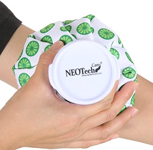 Neotech Care Ice Bag with Screw Top Lid (Lime Design, 5 inch) by NEOtechCare