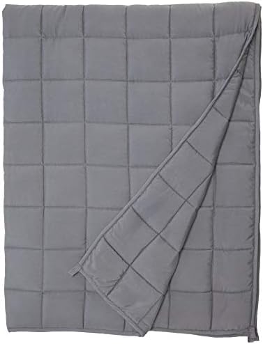 Waowoo Adult Weighted Blanket Queen Size (15lbs 60"x80") Heavy Blanket with Premium Glass Beads, (Dark Grey - Image 4