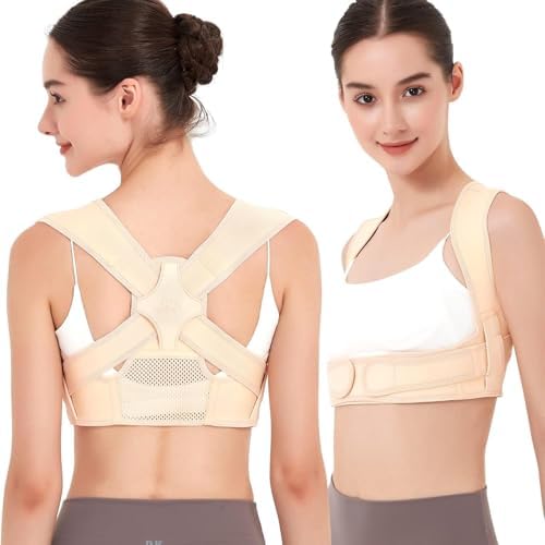 JMPOSE Back Posture Corrector for Women: Adjustable Shoulder Posture Brace Straightener Pain Relief (Small/Medium) by JMPOSE