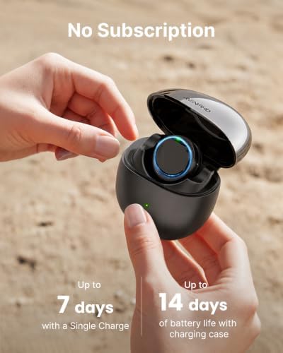 RENPHO Lynx Smart Ring, Subscription-Free App, Black, Size 9 - Image 5