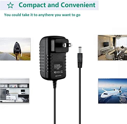 AC Adapter Replacement Compatible with TriggerPoint Grid Vibe Vibrating Foam Roller Charger Power Supply - Image 3