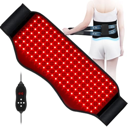KingPavonini Red Light Therapy Belt for Pain Relief, 140 LEDs 420 Chips by KingPavonini