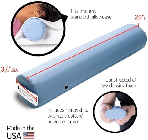 OPTP The Original McKenzie Cervical Roll, 20" Neck Support Pillow for Sleep - Image 3