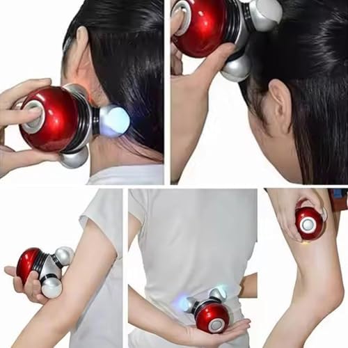 Mini Handheld Massager Portable Vibrating Body Massager (Blue) - Image 7