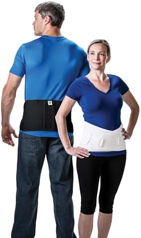 CorFit Back Brace for Lower Back Pain Relief & Lumbar Support Belt, BK, XL by CoreProducts
