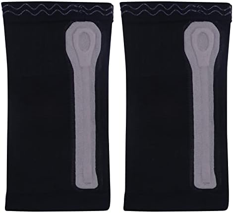 JUMISEE (One Pair Cotton Knee Sleeves for Knee Support, Circulation Improvement & Pain Relief Compression Knee Brace - Image 5