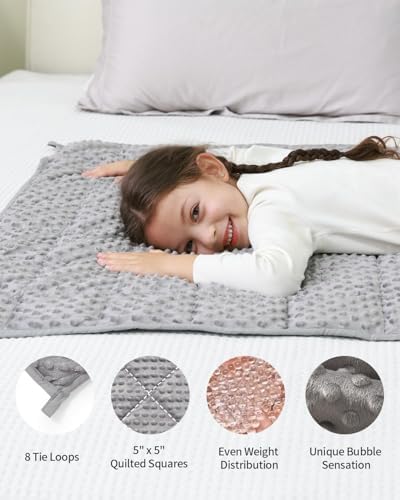 Mr. Sandman Weighted Blanket for Sleeping 3 lbs, 36 x 48 Inches - Image 4