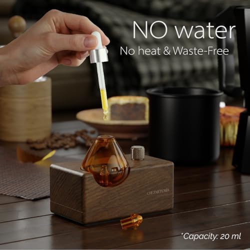 Amber Retro Waterless Essential Oil Diffuser for Aromatherapy - Image 3