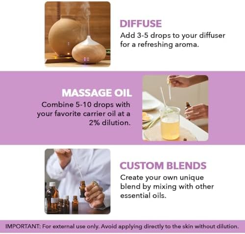 Majestic Pure Lavender Essential Oil for Diffuser - 1 Fl Oz - Image 4
