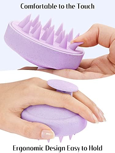 HEETA Scalp Massager Hair Growth Scrubber for Dandruff Removal Hair Care - Image 5