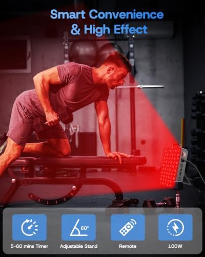 SANMUKE Red Light Therapy for Face & Body 660nm/850nm Skin Rejuvenation - Image 6